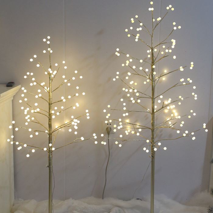 Gold Fairy Light LED Tree